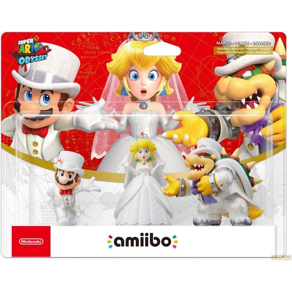 Nintendo Set di 3 Super Mario Odyssey (3DS, Wii U, Switch), Altri accessori gaming, Multicolore