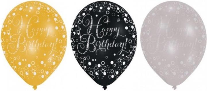 Produktbild Amscan Happy Birthday (6x)