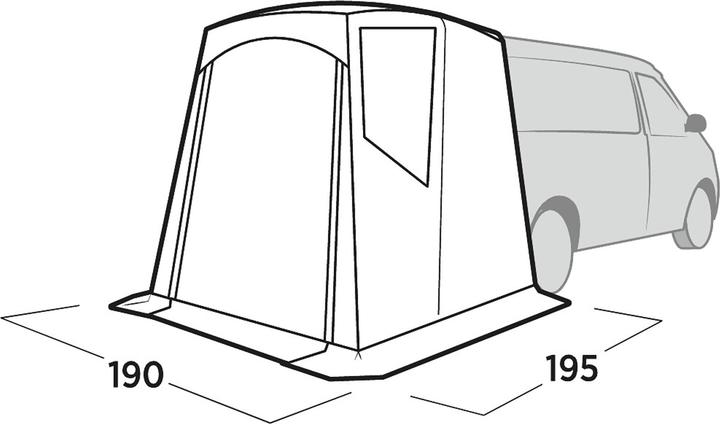 Actual product image Easy Camp Krossbu (Awning, 4.47 kg)