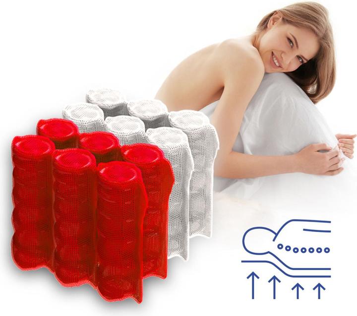 Actual product image AVeToe Matratze 80x200 FORGIA LATEX KOKOS 9 Zonen (80 x 200 cm, Spring core)