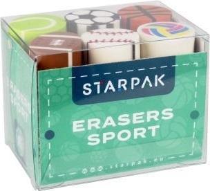 Starpak Sports eraser 6 pcs