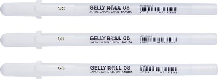 Produktbild Sakura Gelly Roll (Weiss, 3 x)