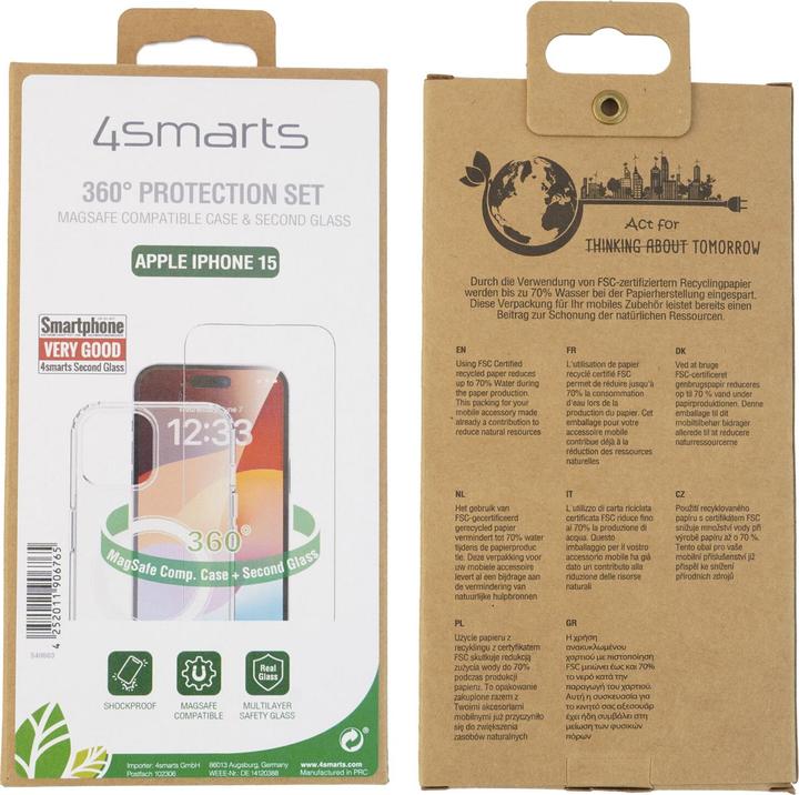 Produktbild 4smarts 360° Starter Set (Apple iPhone 15)