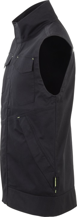 Actual product image Planam Stretchline waistcoat black size M (M)