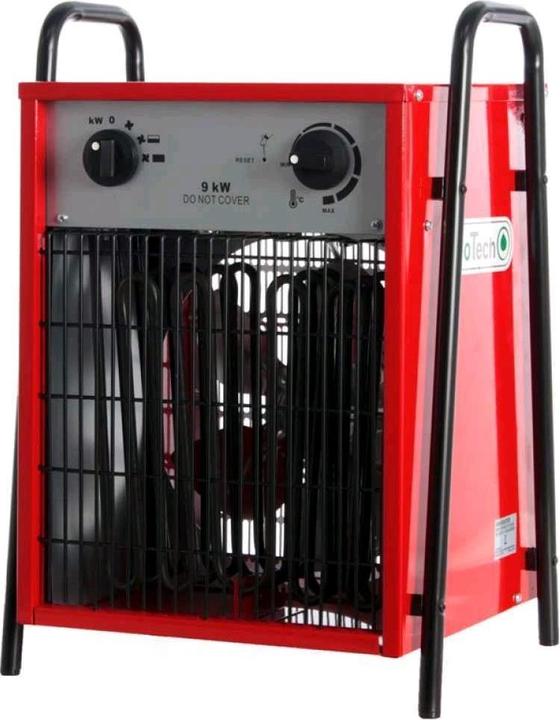 GeoTech Elektroheizer mit Gebläse9 kW (9000 W)