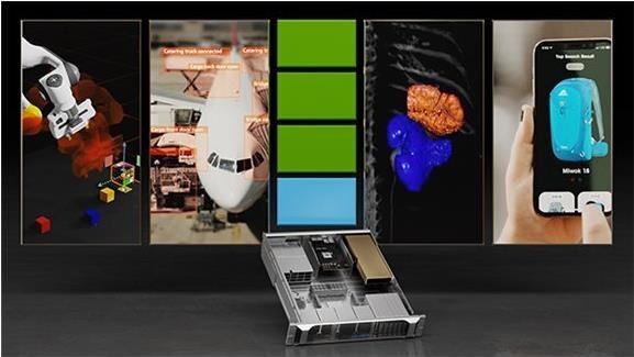 Actual product image NVIDIA A2 - GPU computing processor - (16 GB)
