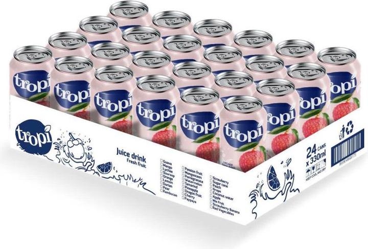 Tropi Litschi Saft (24 x 33 cl)
