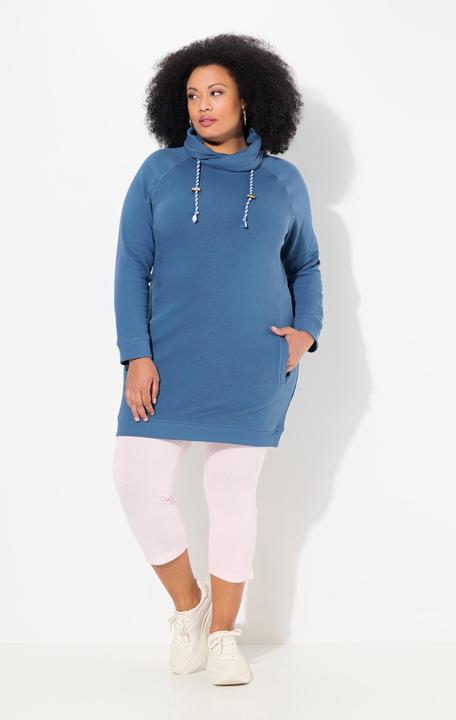Produktbild Ulla Popken Sweatkleid, Stehkragen, Langarm, Taschen (50, 52)