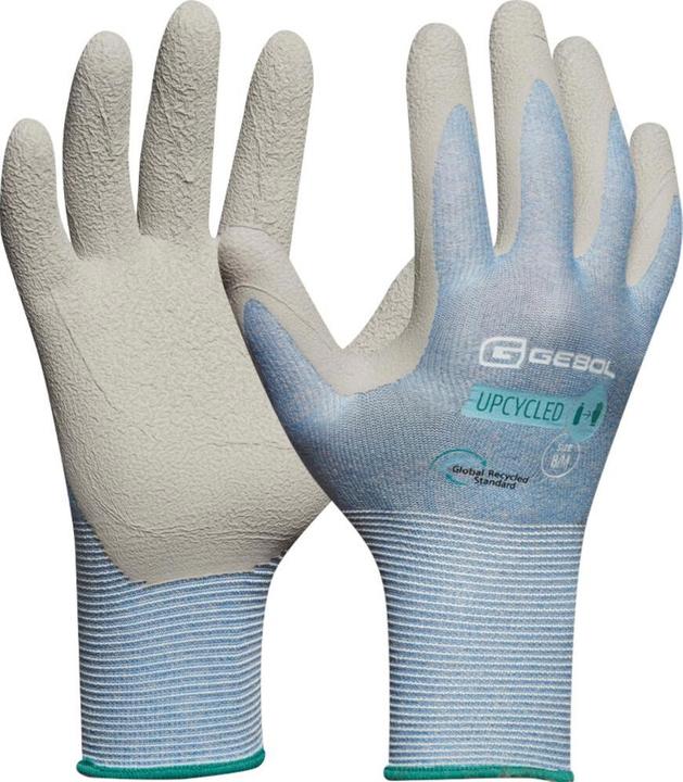 Actual product image Gebol Arbeitshandschuh Upcycled Sensitive hellblau 7 (S)