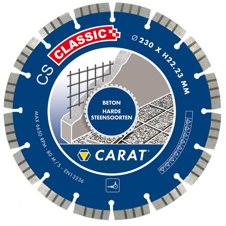Actual product image Carat CSC1509000 Diamanttrennscheibe Beton CS Classic 150 x 22,23 mm
