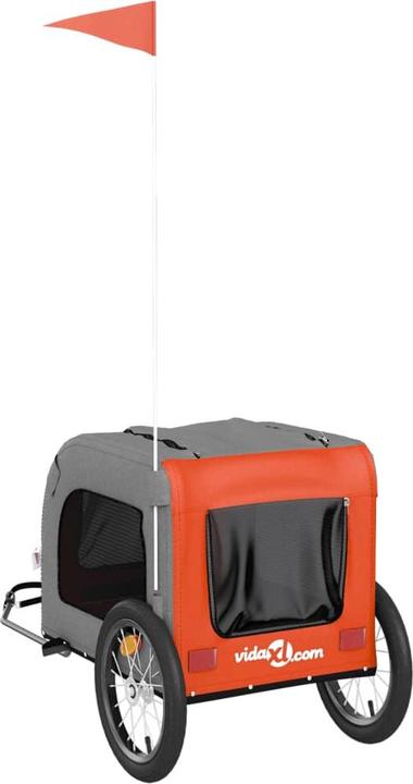 Actual product image vidaXL Fahrradanhänger Hund