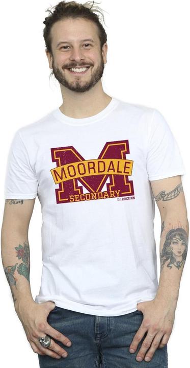 Produktbild Netflix Sex Education Moordale Cracked M Logo 2 TShirt (XXL)