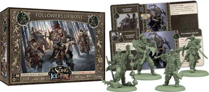 Image du produit Cmon CMND0107 - A Song of Ice & Fire - Followers of Bone (Hommes d'os), pour 2 joueurs à partir de 14 ans (Allemand, Espagnol, Français, 2 Joueur)