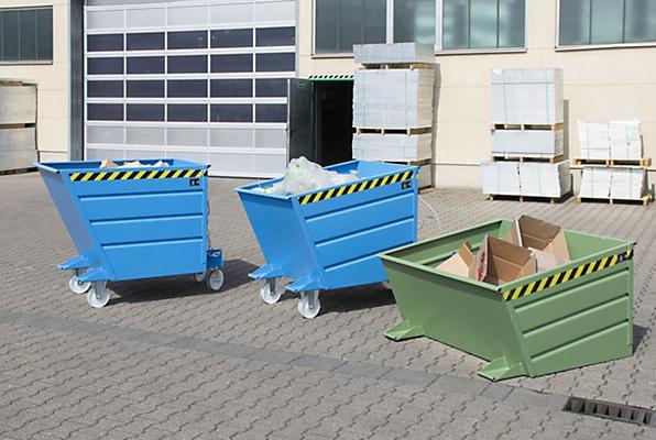 Image du produit eurokraft pro Benne basculante, construction compacte (700 l)