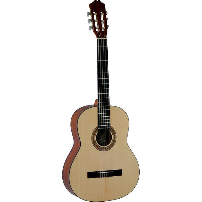 Kirkland Classic Modell 98M massive Decke (Konzertgitarre, Mahagoni, Nato, Mahagony), Gitarre, Braun