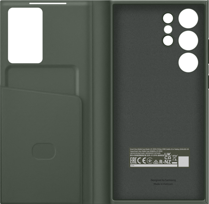 Actual product image Samsung Smart View Wallet Case (Samsung Galaxy S23 Ultra)