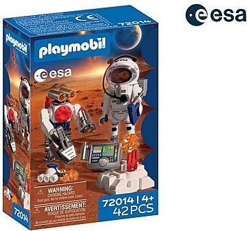 Produktbild Playmobil ESA: Astronaut mit Roboter (72014, Playmobil Space)