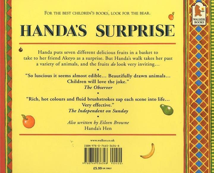 Produktbild Handa's Surprise (Englisch, Eileen Browne, 1995)