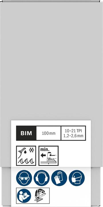 Productafbeelding Bosch Professional Zubehör Decoupeerzaagblad T 123 X, Progre