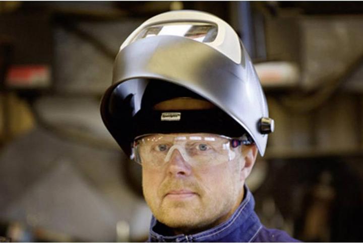 Produktbild SpeedGlas Schweisserschutzhelm 100 V m. Delay-Funktion 44x93mm DIN 8-12 3M