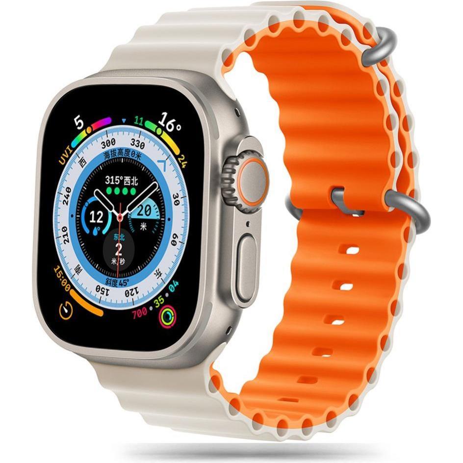 Tech-Protect IconBand Pro strap for Apple Watch 4 / 5 / 6 / 7 / 8 / 9 / SE / Ultra 1 / 2 (42/44/45/4 (TPU, 9), Uhrenarmb...