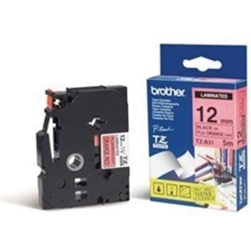 Thumbnail - Brother, Beschriftungsband, Tze-B31 (1.20 cm, Schwarz)