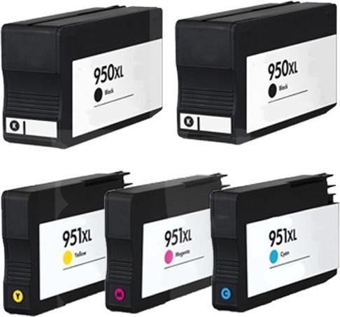 Hermex Alternative Tintenpatrone zu HP 950, 951 XL (M, C, Y, BK)