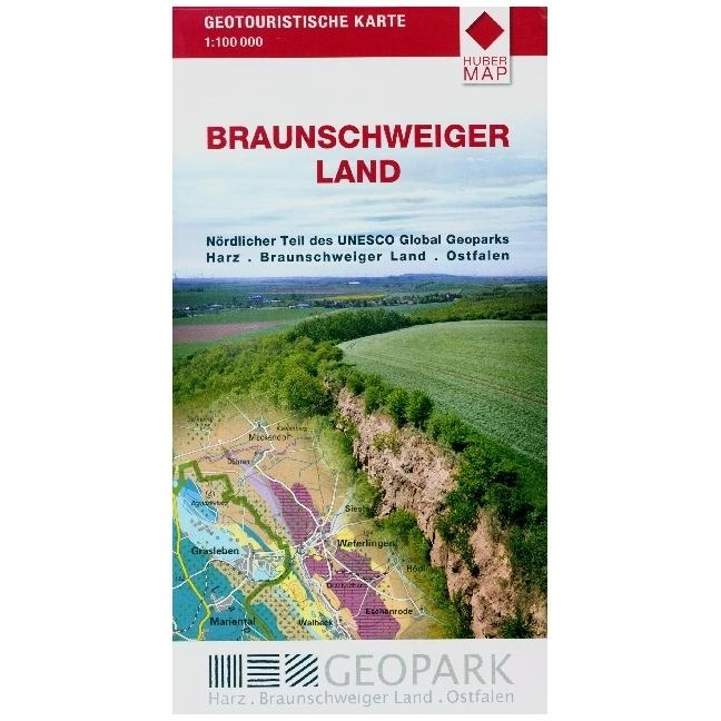 Geopark Harz, Landkarte