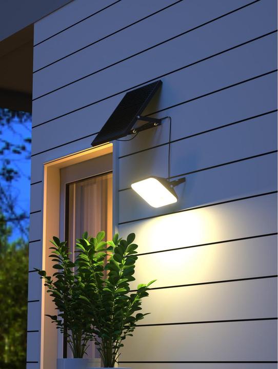 Produktbild Tedura LED-Solar-Scheinwerfer «Power» (4800 lm, IP65)
