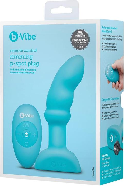 Productafbeelding Earthly Body Anal-Vibrator B-Vibe Blau