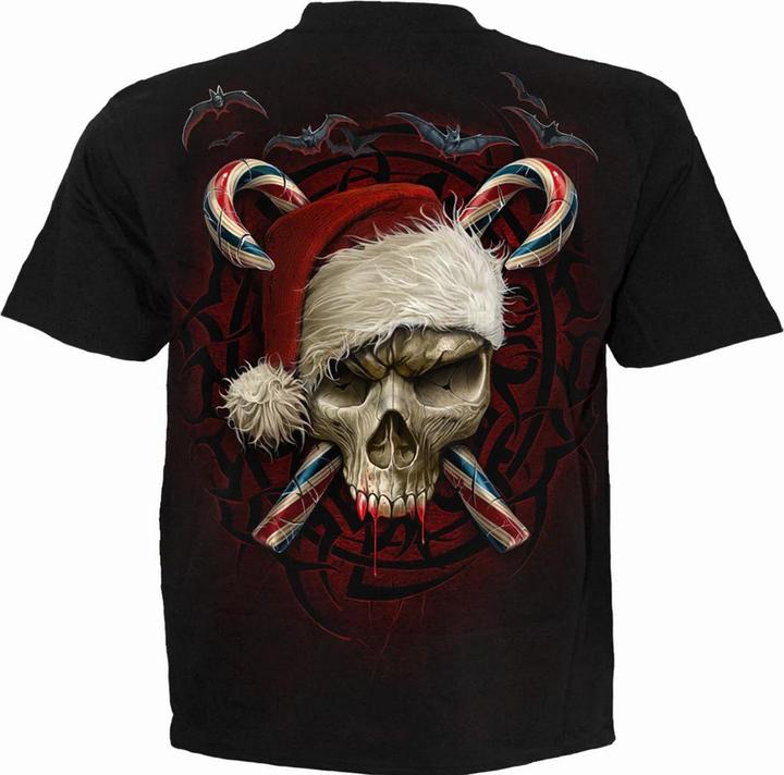 Produktbild Spiral Candy Cane Santa TShirt (S)