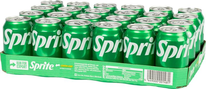 Image du produit Sprite Lemon Lime (24 x 33 cl)