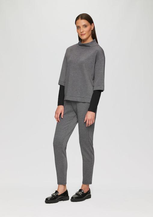 Produktbild S.Oliver Sweatshirt Relaxtes Sweatshirt im Layering-Look (36)