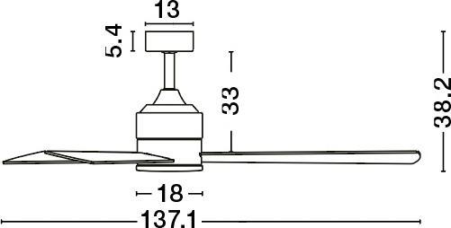 Actual product image Nova Luce Axel