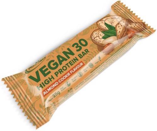 Produktbild IronMaxx Vegan 30 High Protein Bar (24 x 35g) (Almond Cookie, 1 Stk.)