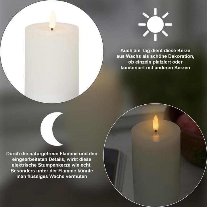 Produktbild Star Trading LED Pillar Kerze Flamme Flow (1 x)