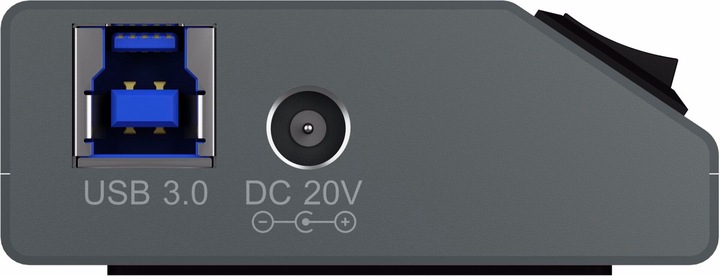 Produktbild RaidSonic IB-HUB1701-C3 (USB-C, 7 Ports)