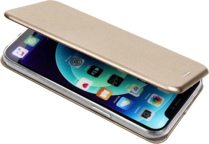 Actual product image Forcell Book case OEM ELEGANCE book case for IPHONE 13 Pro Max gold (Apple iPhone 13 Pro Max)
