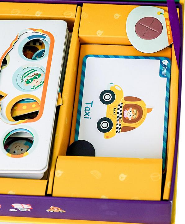 Immagine prodotto Classic World Puzzeldoos Magneet - Verkeer