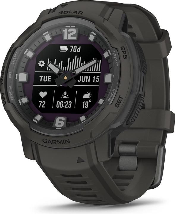 Produktbild Garmin Smartwatch Instinct Crossover Solar (45 mm)