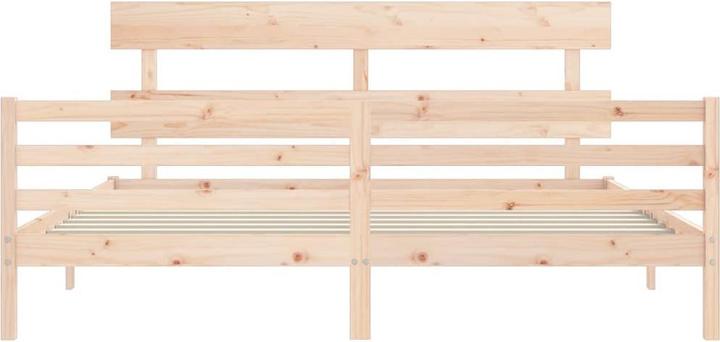 Produktbild vidaXL Bettrahmen (200 x 200 cm)