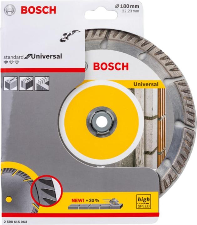 Produktbild Bosch Professional Zubehör PRO Multi Material Diamanttrennscheibe, 180 x 22,23 mm