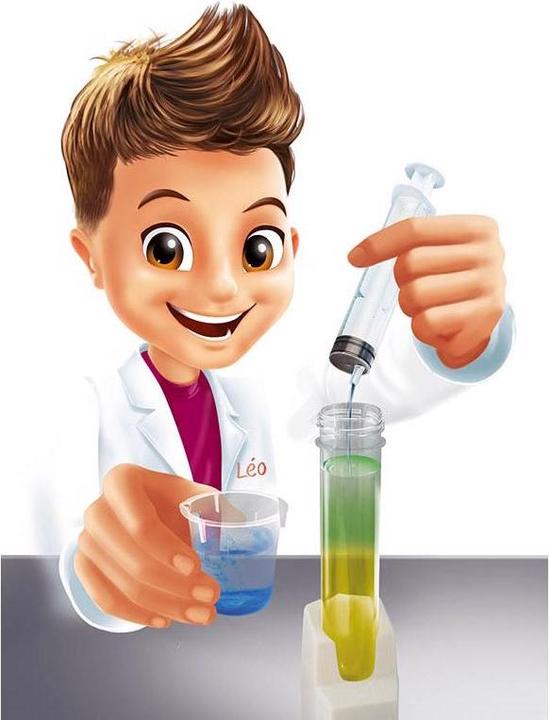 Actual product image Buki Experiment kit mini Lab color chemistry