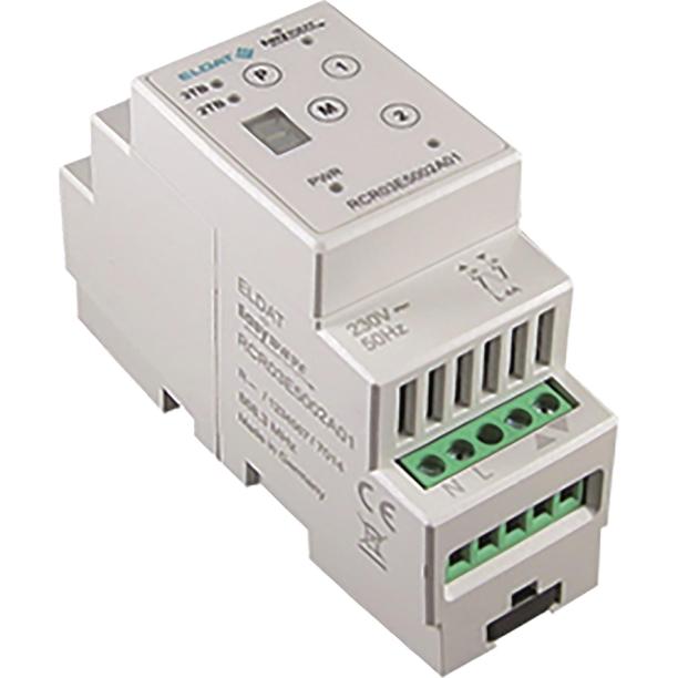 Eldat Hutschienen- RCR03EN5002A01-29K Empfänger Motor 2 Kanal 230VAC grau, Automatisierung