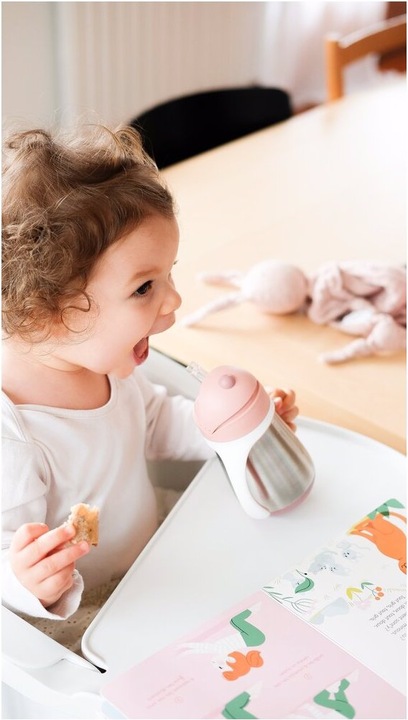 Actual product image Beaba Straw Cup Inox