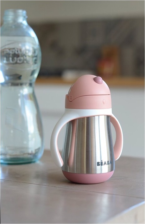Actual product image Beaba Straw Cup Inox