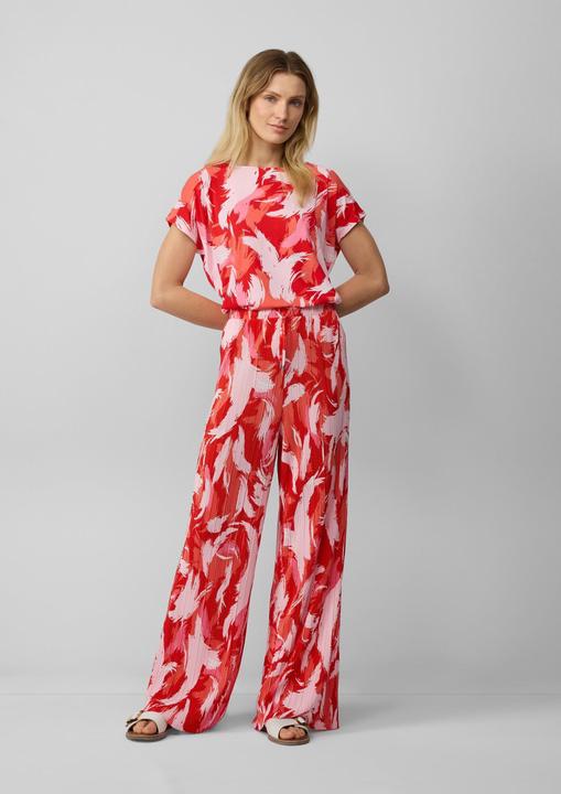 Actual product image S.Oliver Hose Plissierte Wide-Leg-Hose im Relaxed Fit (32)