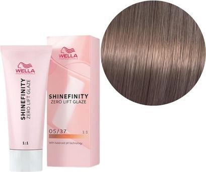 Actual product image Wella Shinefinity Zero Lift Glaze 60ml 05/37 (05, 37 Caramel espresso)