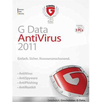 G Data AntiVirus 2011 - DE-Edition, 3-User