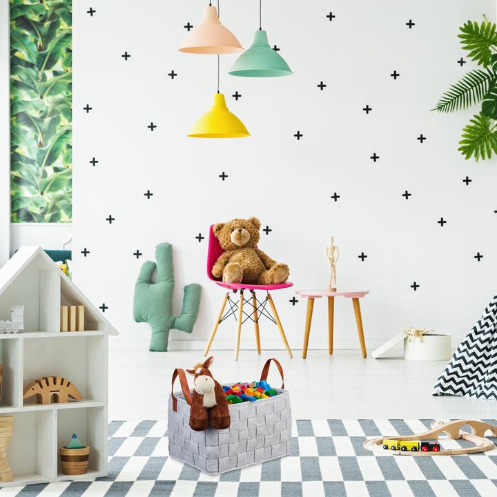 Produktbild Relaxdays Aufbewahrungskorb (1 x, 40 x 30 x 26 cm)